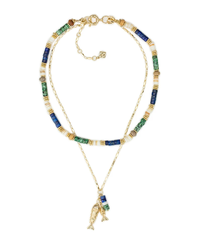 Patricia Nash Gold-Tone Plated Modular Necklace