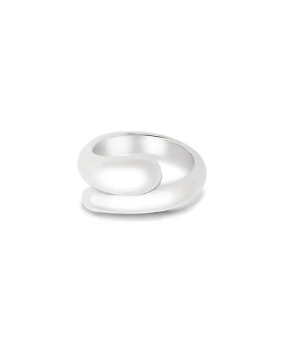 The Lovery Sculpted Coil Ring Sterling Silver
