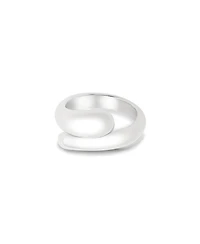 The Lovery Sculpted Coil Ring Sterling Silver