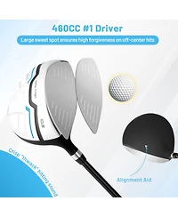 Mecale Men s Complete Golf Club Set with Stand Bag