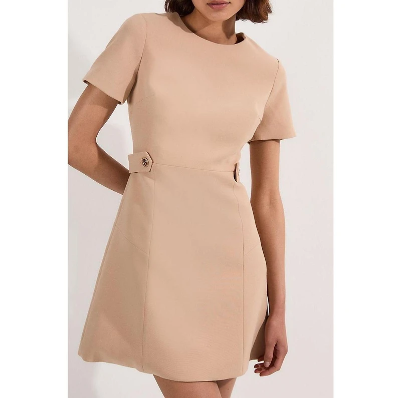 Karen Millen Women's Detail Tailored Mini Dress