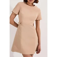 Karen Millen Women's Detail Tailored Mini Dress