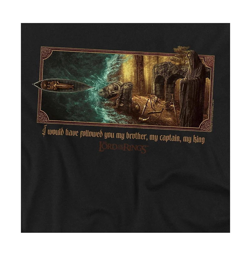 Lord Of The Rings Men's Epic Journey Boromir My King T-Shirt