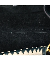 Pre-Owned Mulberry Small Iris Shoulder Bag Leather with Braided Detail