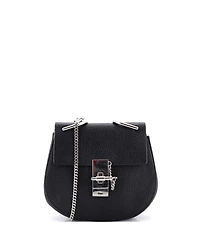 Pre-Owned Chloe Mini Drew Crossbody Bag Leather