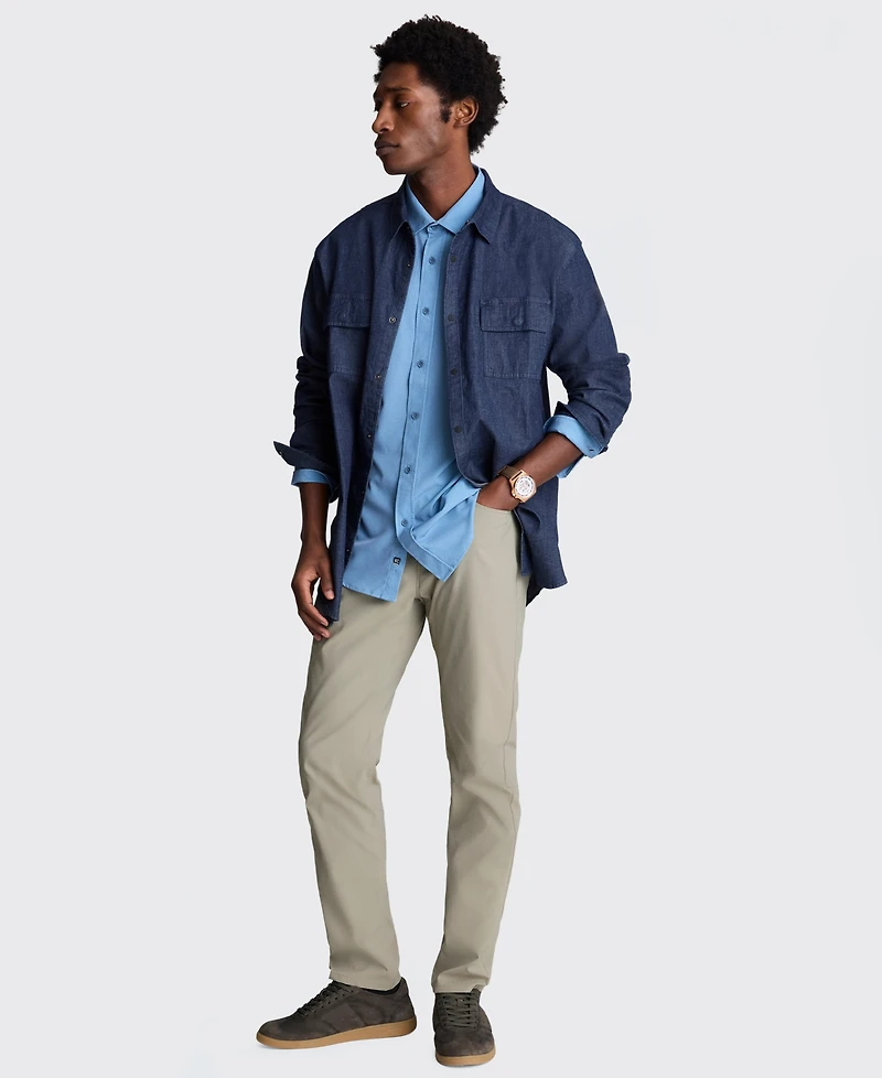 Kenneth Cole Men's Slim Fit Performance Shirt