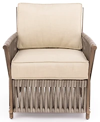 Agio Vera 33" Aluminum Outdoor Club Chair, Created for Macy's