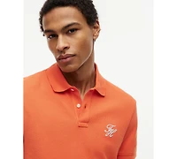 Tommy Hilfiger Men's Short-Sleeve Script Logo Polo Shirt