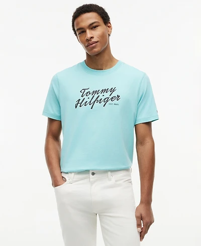 Tommy Hilfiger Men's Summer Graphic Crewneck T-Shirt