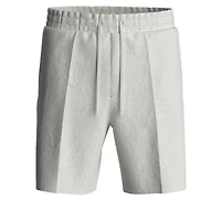 Hugo Boss Men's Regular-Fit Linen Drawstring Shorts