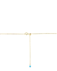 Effy Collection Turquoise (3.5 mm) Necklace in 14k Yellow Gold