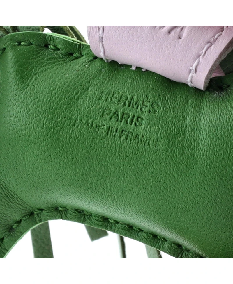 Pre-Owned Hermes Pm GriGri Rodeo Bag Charm Leather