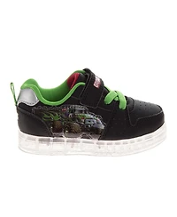Monster Jam Little Boys Comfortable Casuals Sneaker