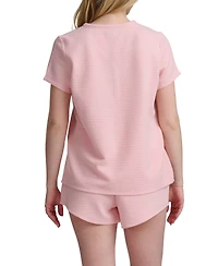 Tommy Hilfiger Women's 2-Piece Henley and Boxer-Set