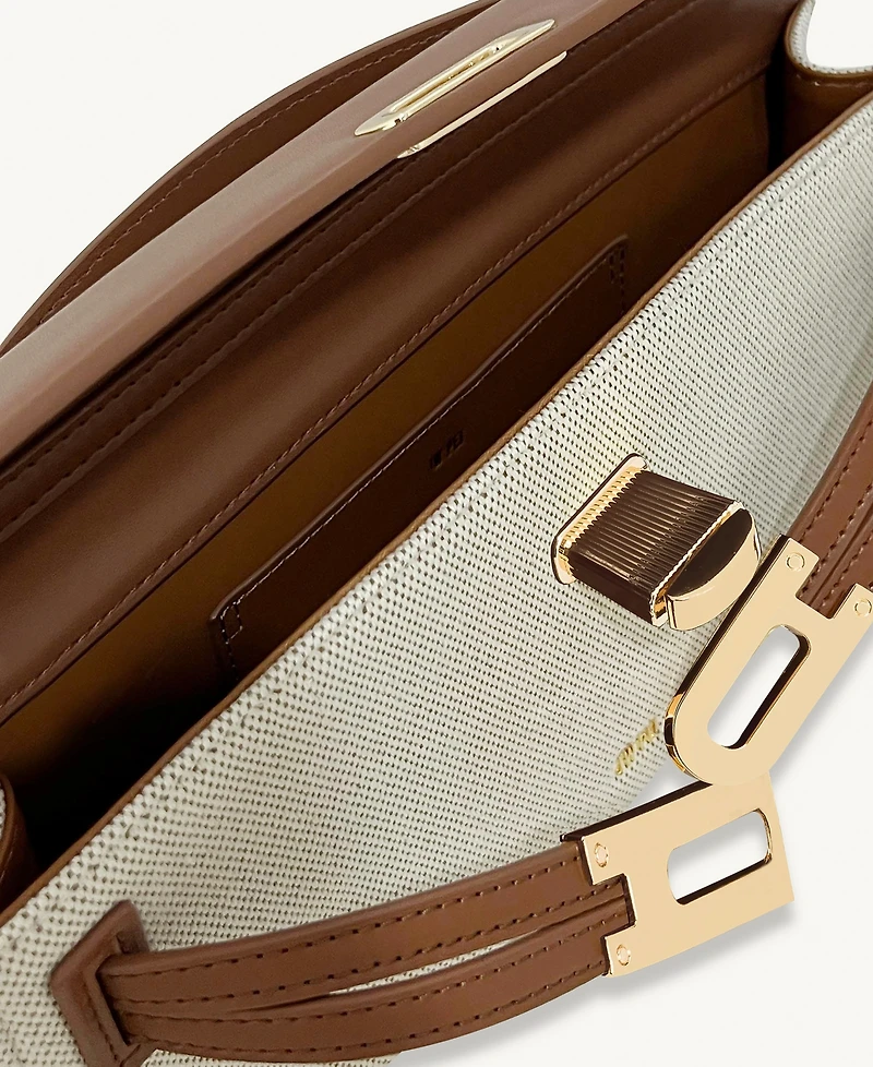 Bria Structured Top Handle Bag