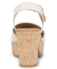 Baretraps Women's Tamie Round Toe Wedge Sandals