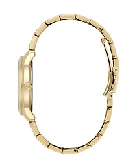 Olivia Burton Women's Colourwave Gold Tone Stainless Steel Bracelet Watch, 36mm