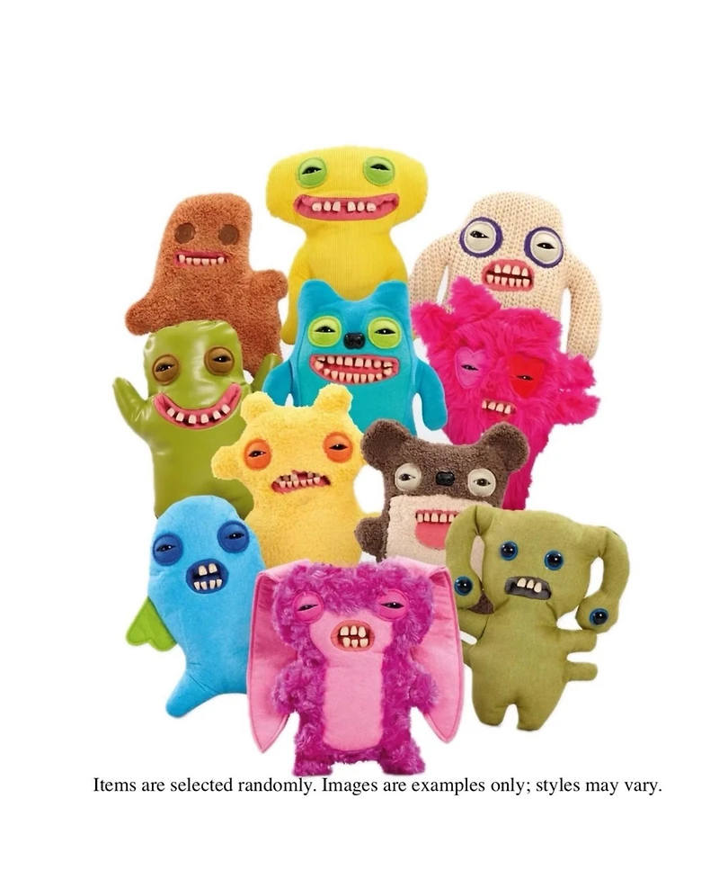 Fuggler Pack of 8 Zuru Funny Ugly Monster Plush Toy 9 Inch Mystery Random Plush Toys