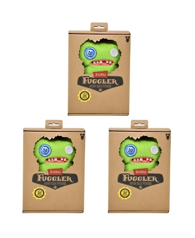 Fuggler Set of 3 Zuru Limited Edition Indecisive Monster Plush Toy 9 Inch