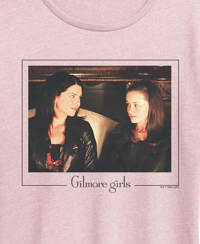 Hybrid Apparel Plus Gilmore Girls Lorelei And Rory Short-Sleeve Graphic T-Shirt