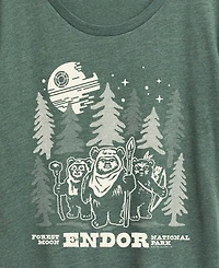 Hybrid Apparel Plus Star Wars Endor Wildlife Short-Sleeve Graphic T-Shirt