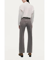 Nocturne Women's Washed Straight-Leg Jeans