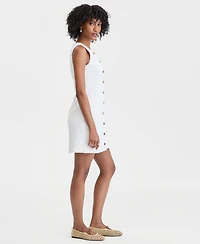 On 34th Women's Solid Crepe Mini Shift Dress, Macy's Exclusive