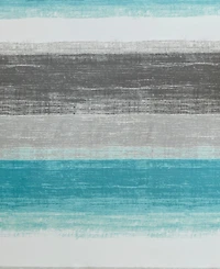 Madison Park Essentials Saben Stripe Print Shower Curtain, 72" x