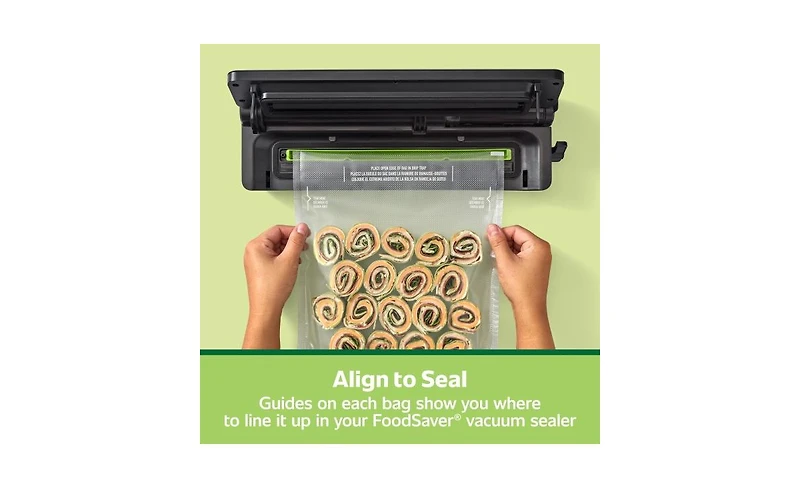 FoodSaver Gallon Pre-Cut Vacuum Sealing Storage Bags