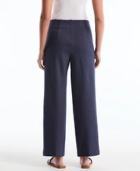 Rafaella Petite Indigo Denim Wide-Leg Pants