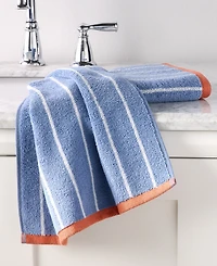 Arch Studio Quick Dry Striped Hand Towel, Set of 2, Macy's Exclusive