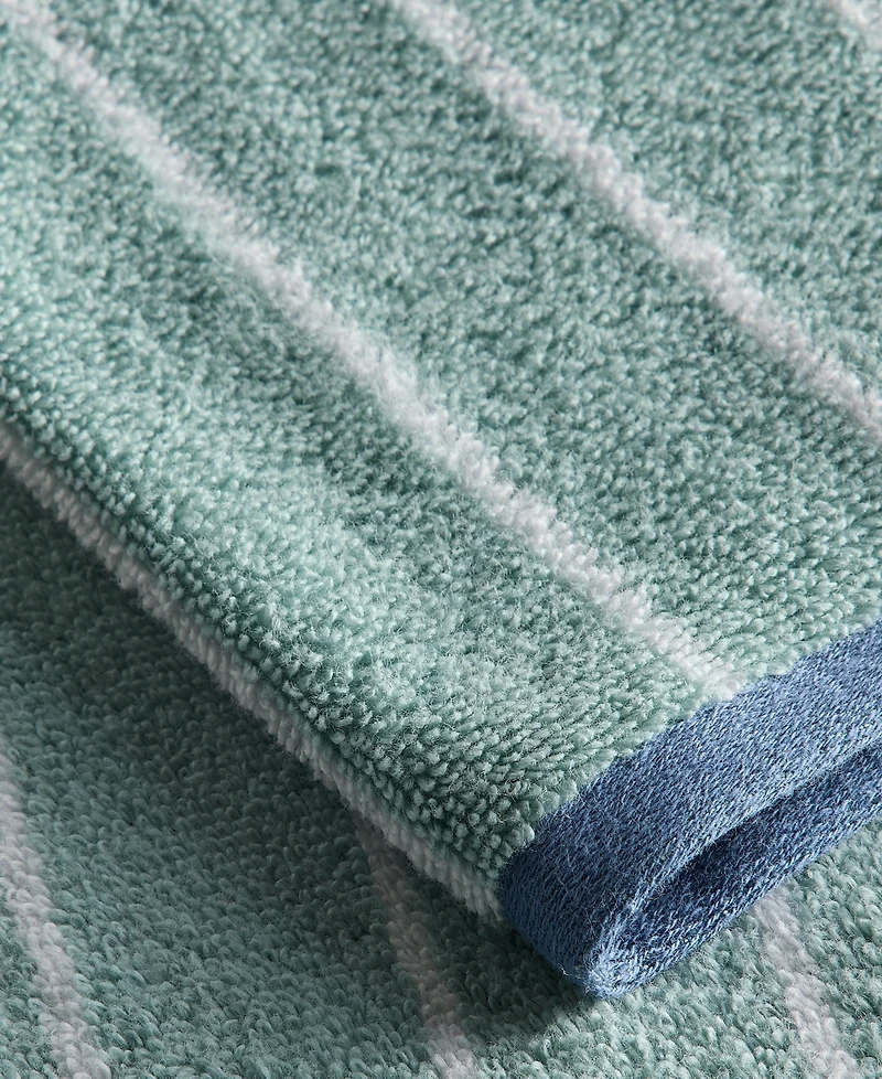 Arch Studio Quick Dry Striped Hand Towel, Set of 2, Macy's Exclusive