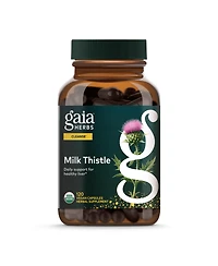 Gaia Herbs Milk Thistle Seed - Liver Supplement & Cleanse Support for Maintaining Healthy Liver Function - With Milk Thistle Seed Extract