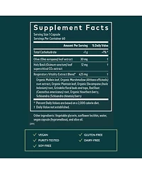 Gaia Herbs Mighty Lungs - Lung Support Supplement to Help Maintain Overall Lung & Respiratory Health