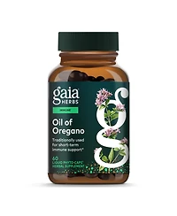 Gaia Herbs Oil of Oregano - Immune and Antioxidant Support Supplement to Help Sustain Overall Well-Being - With Oregano Oil, Carvacrol, and Thymol