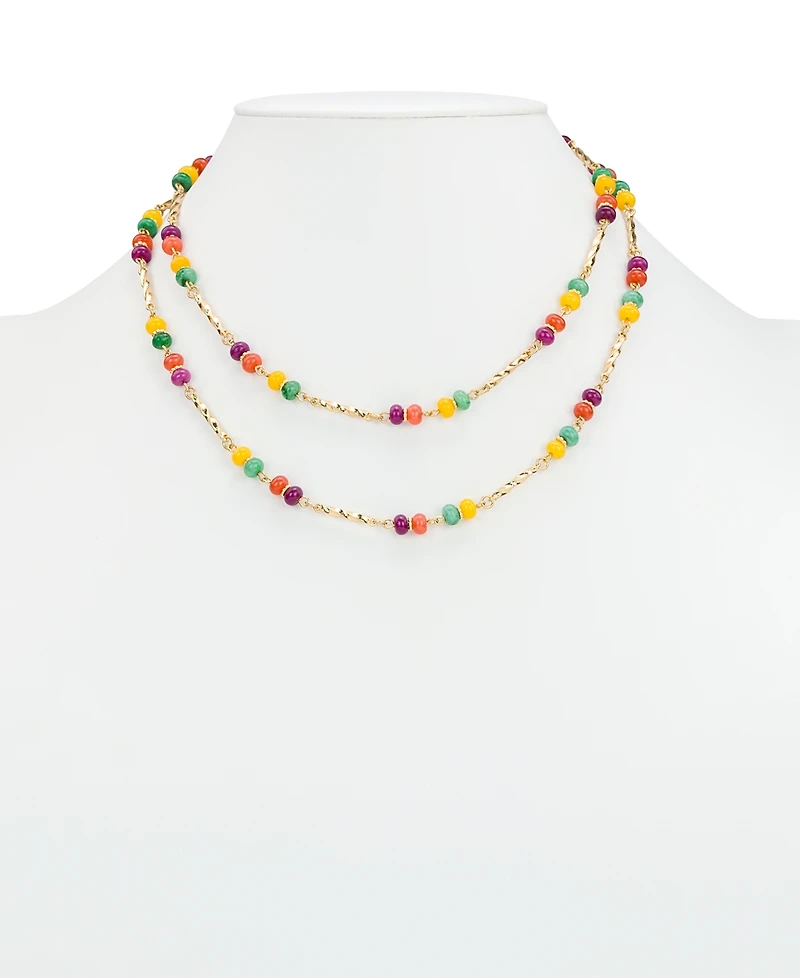 Patrica Nash Gold-Tone Plated Triple Modular Necklace