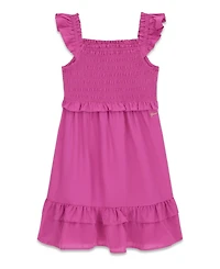 Guess Girls' 7-16 Poplin Sleeveless Dress