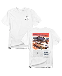 Mustang Men's Shelby Watercolor Ad Front Back T-Shirt