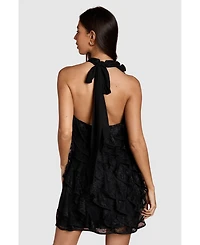 Coast Women's Lace Frill Mini Dress