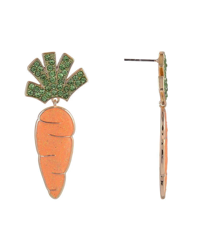 Hallmark Carrot Drop Earrings