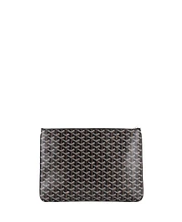 Pre-Owned Goyard Gm Senat Zip Pouch Coated Canvas