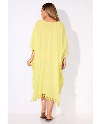 Swimsuits for All Women's Everly Pom Cover Up Tunic