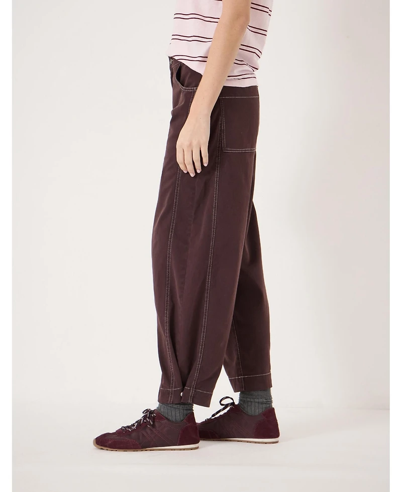 Hush Women's Bryce Seam Detail Barrel Leg Trousers