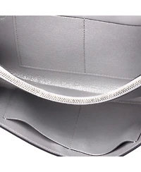 Pre-Owned HERMES Kelly To Go Wallet Metallic Chevre Chamkilight