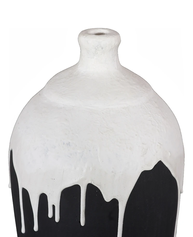 Phillips Collection Porcelain Short Drip Vase