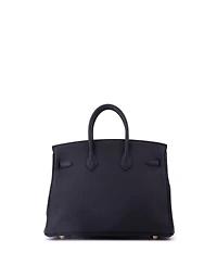 Pre-Owned Hermes Birkin Handbag Togo with Gold Hardware