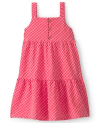 Carter's Girls' 2T-5T Gingham Tiered Dress