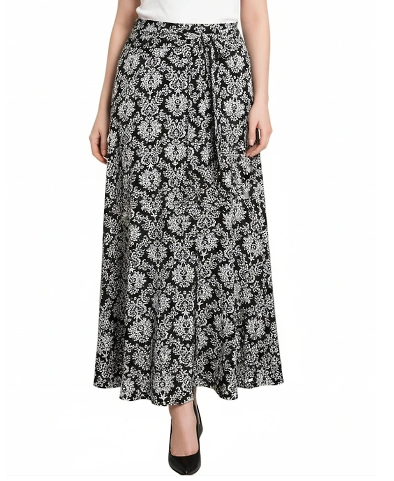 Ny Collection Women's Maxi Skirt