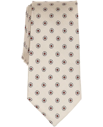 B by Brooks Brothers Men's Spaced Floral Pattern Tie