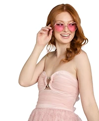 Morgan & Company Juniors' Strapless Keyhole Ball-Gown